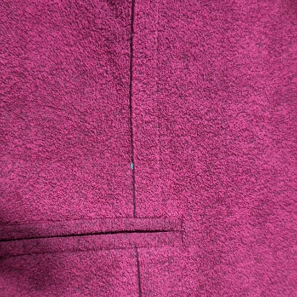 Vintage Women's Burgundy Jacket & Skirt Set - Picture 15 of 16